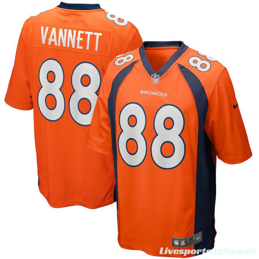 Men's Nick Vannett Orange Player Limited Team Jersey