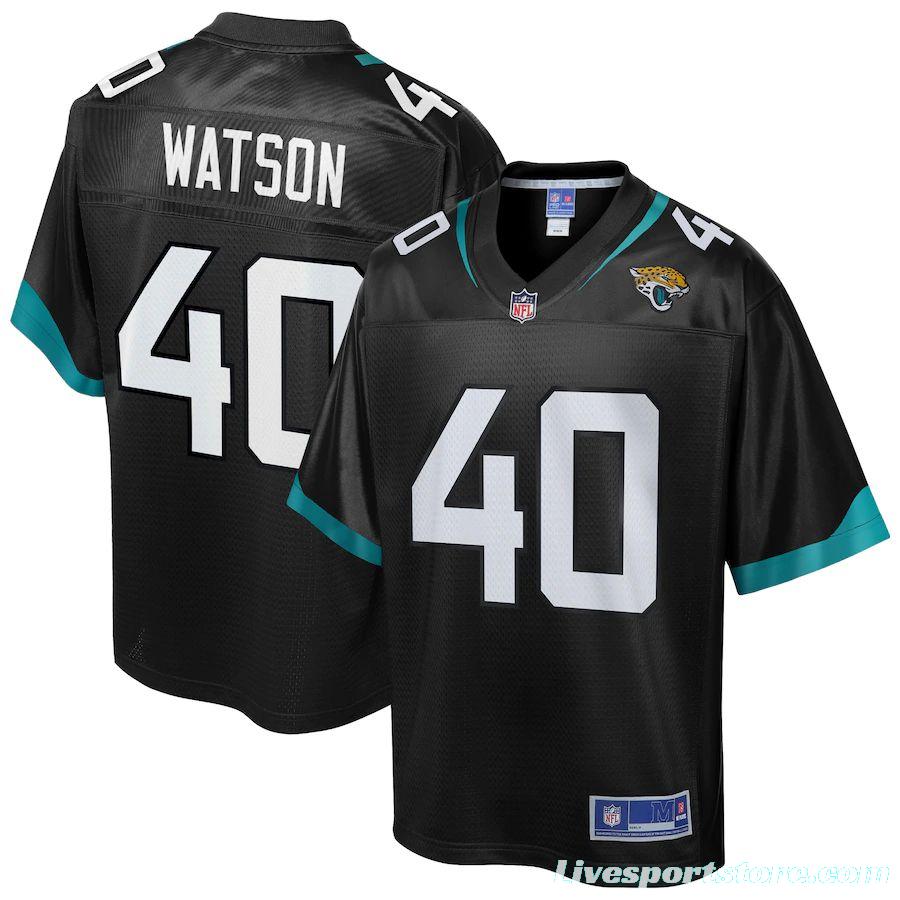 Youth Brandon Watson Pro Line Black Player Limited Team Jersey