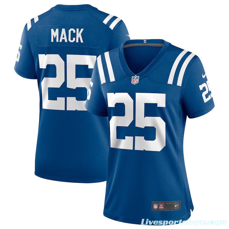 Women's Marlon Mack Royal Player Limited Team Jersey