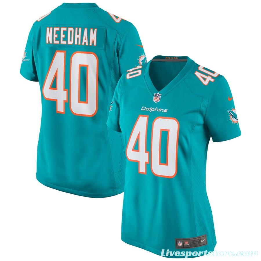 Women's Nik Needham Aqua Player Limited Team Jersey