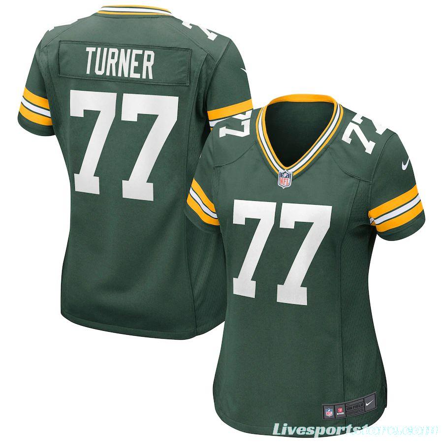 Women's Billy Turner Green Player Limited Team Jersey