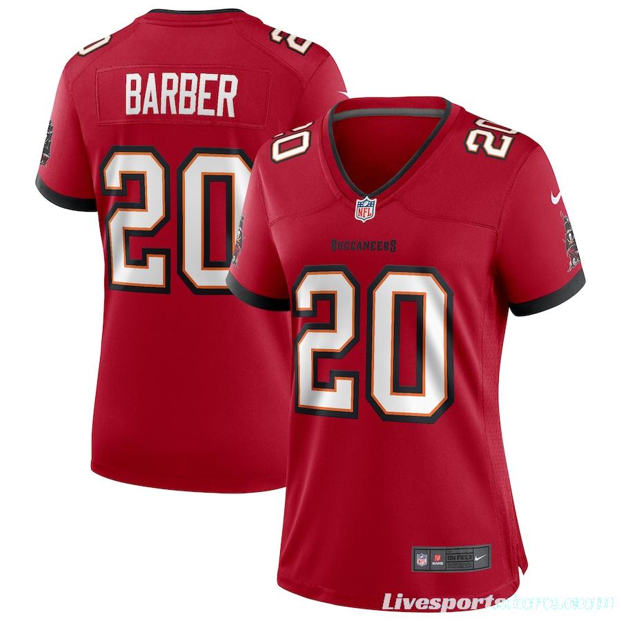 Women's Ronde Barber Red Retired Player Limited Team Jersey