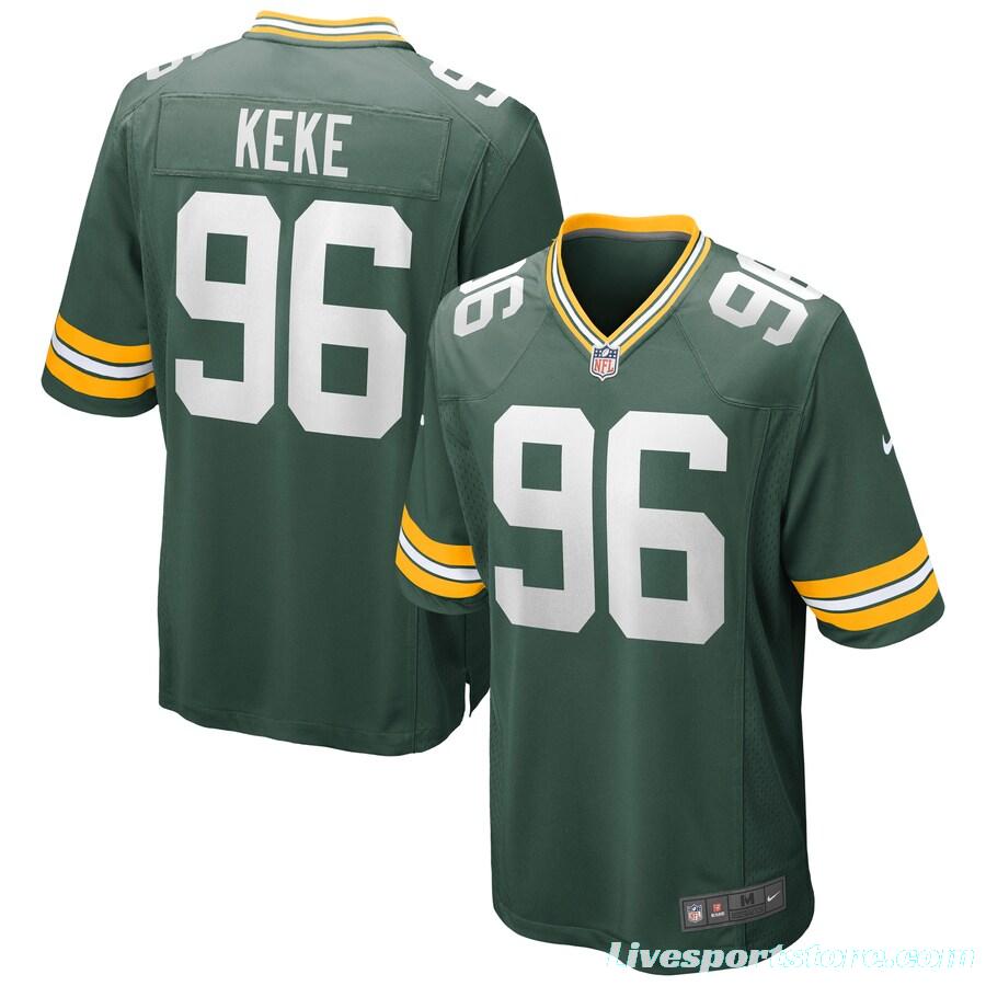 Men's Kingsley Keke Green Player Limited Team Jersey