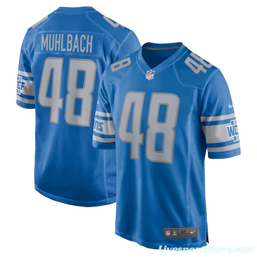 Men's Don Muhlbach Blue Player Limited Team Jersey