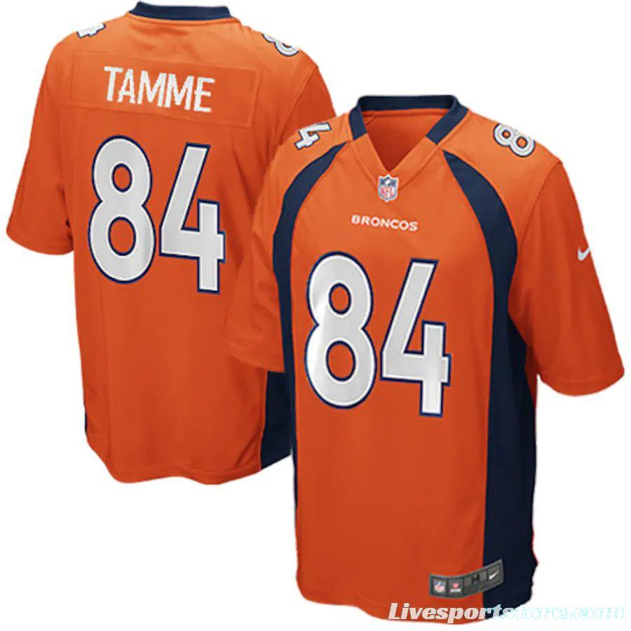 Youth Jacob Tamme Orange Player Limited Team Jersey