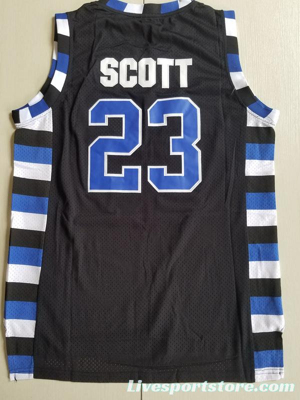 Nathan Scott 23 One Tree Hill Ravens Black Basketball Jersey