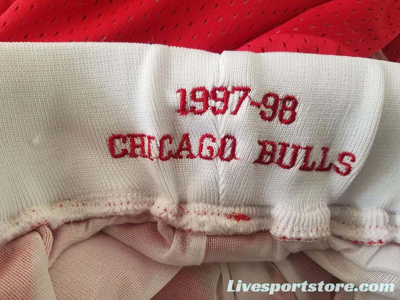 Chicago 1997-98 Throwback Classics Basketball Team Shorts