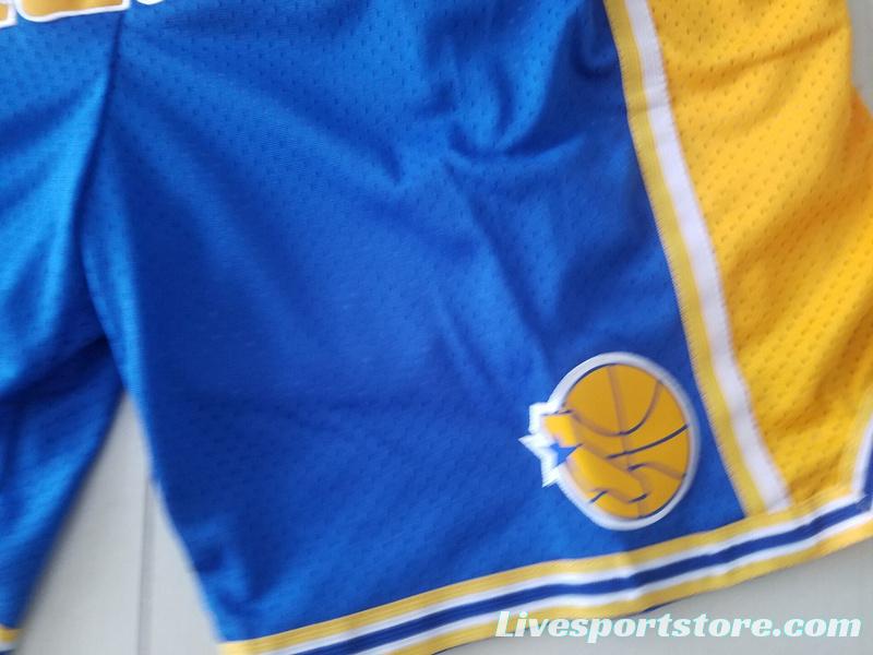 Golden State 1995-96 Throwback Classics Basketball Team Shorts