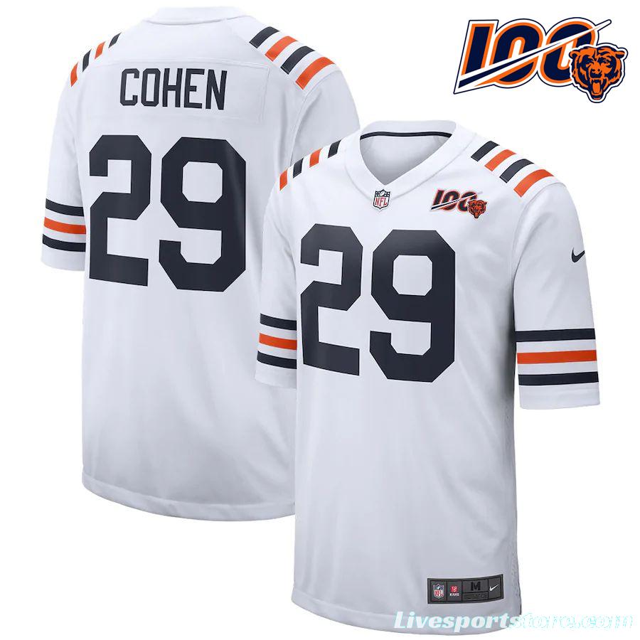 Youth Tarik Cohen White 2019 100th Season Alternate Classic Player Limited Team Jersey