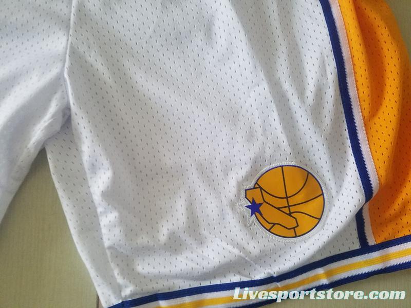 Golden State 1995-96 Throwback Classics Basketball Team Shorts