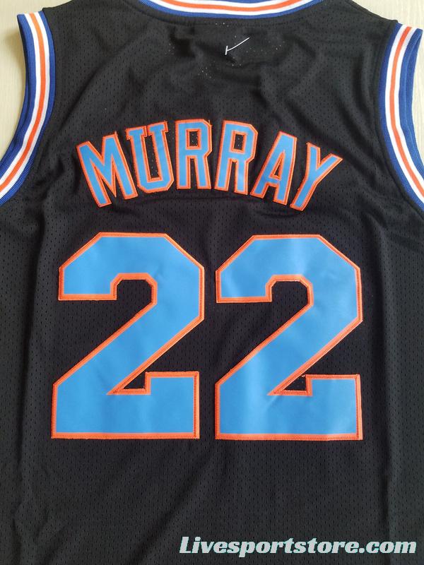 Bill Murray 22 Movie Edition Black Basketball Jersey