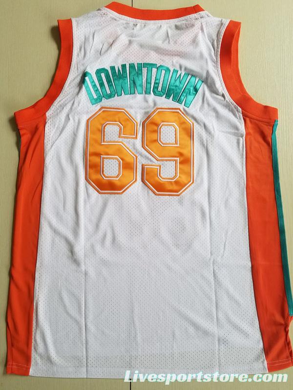 Downtown Funky Stuff Malone Flint Tropics Semi Pro Team Basketball Jersey New