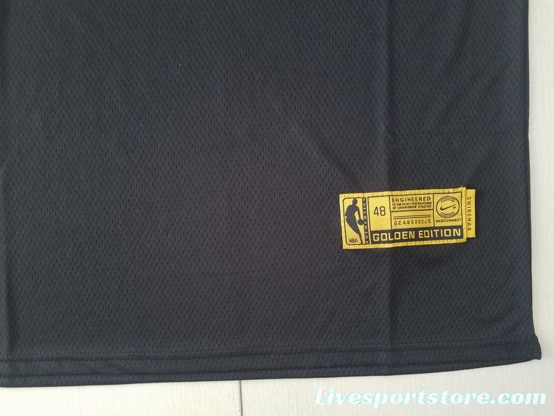 Kawhi Leonard 2 Black Golden Edition Jersey