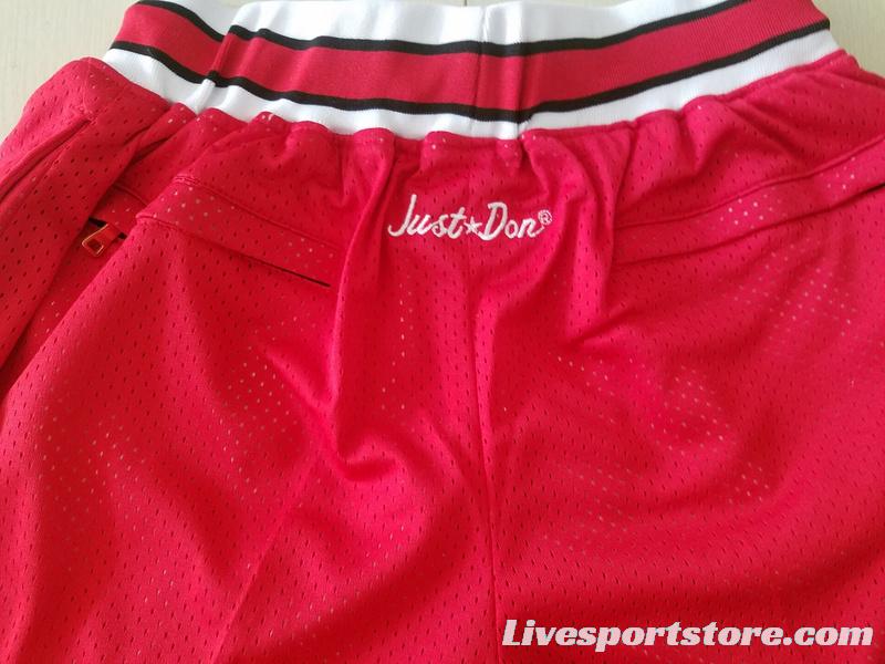 Chicago 1997-98 Throwback Classics Basketball Team Shorts