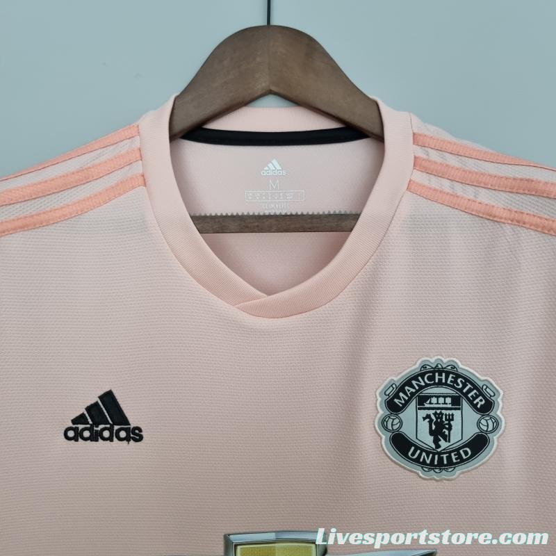 Retro Manchester United 18/19 away Soccer Jersey