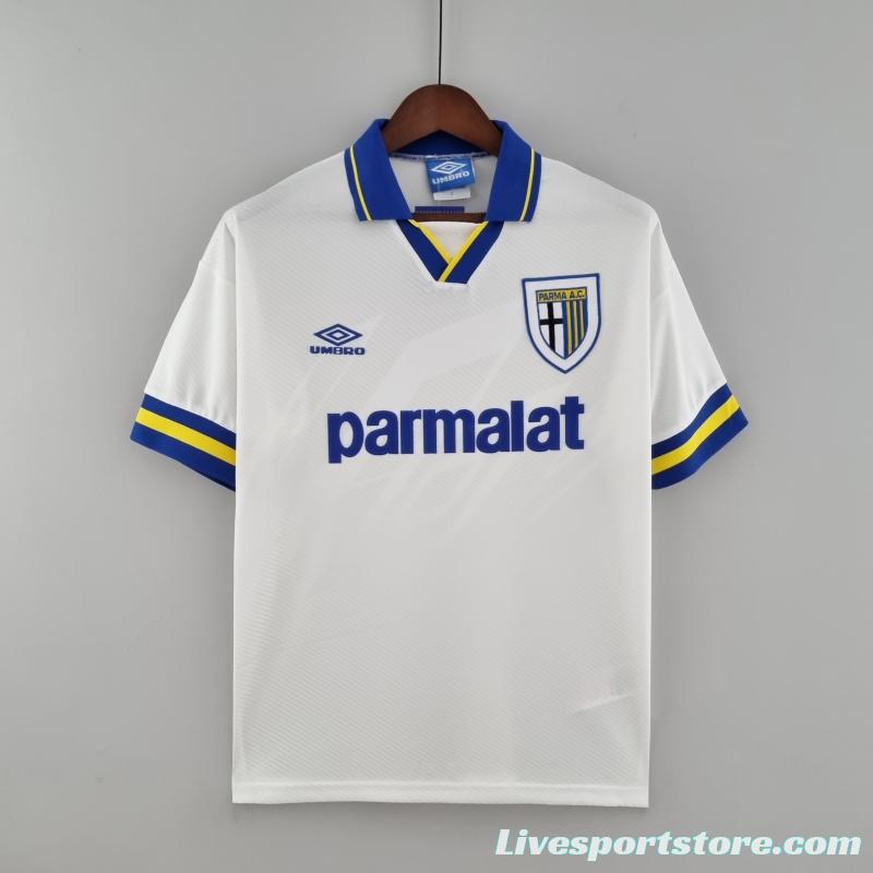 Retro Parma 93/95 Away Soccer Jersey