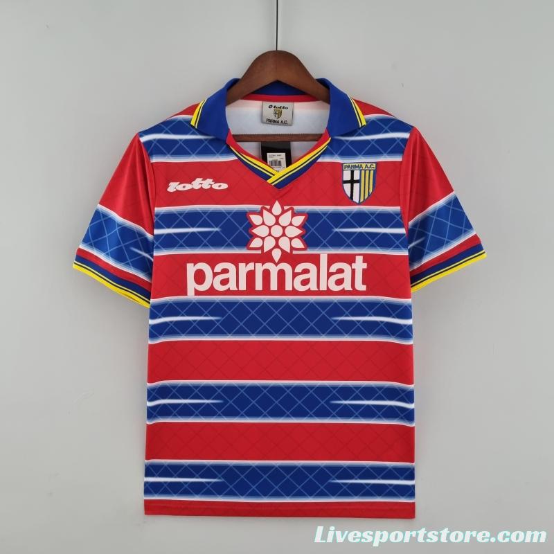 Retro Parma 98/99 Away Soccer Jersey