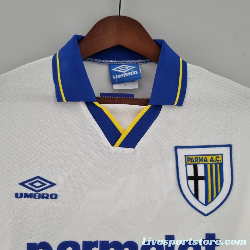 Retro Parma 93/95 Away Soccer Jersey