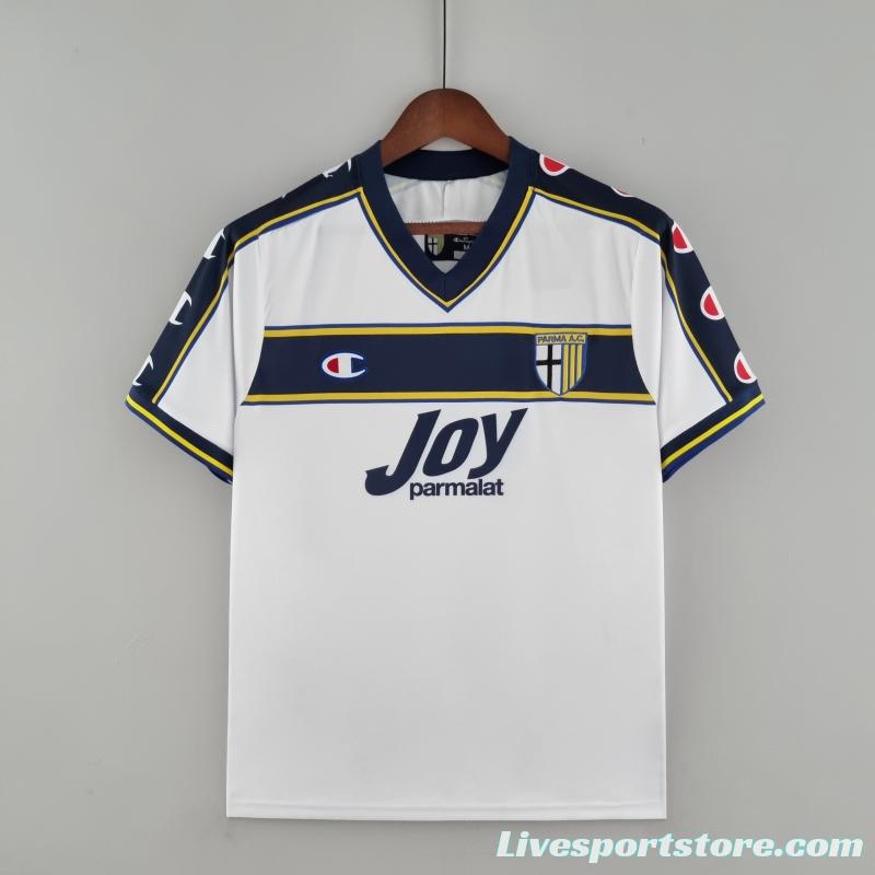 Retro Parma 01/02 Away Soccer Jersey