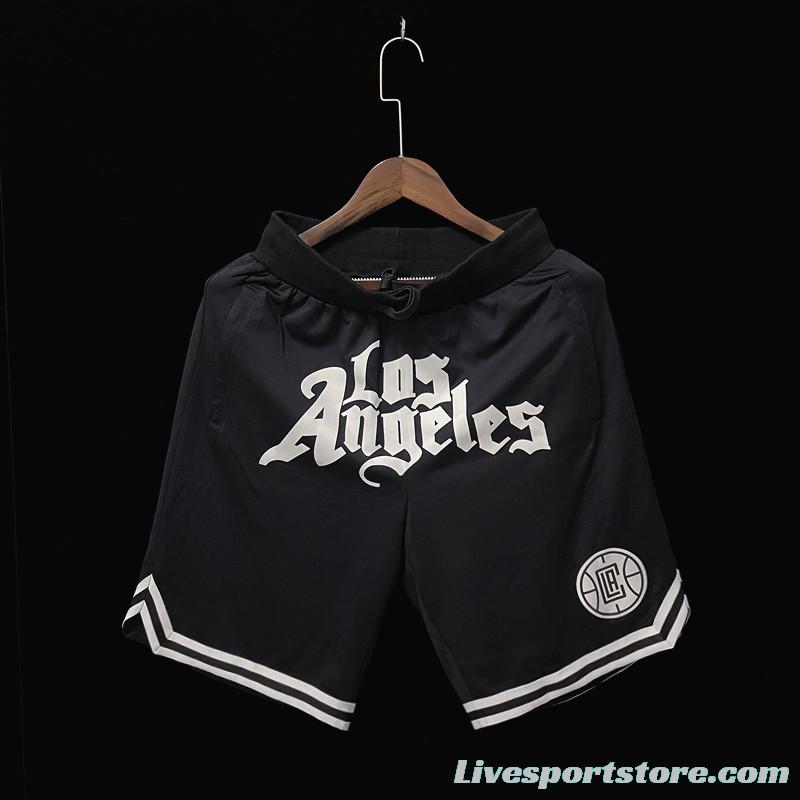 22/23 Brooklyn Nets Black Shorts