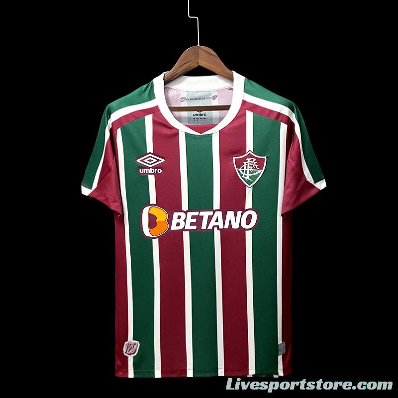 22/23 Fluminense Home  Soccer Jersey