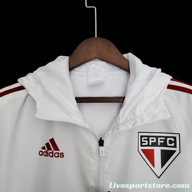 2022 Sao Paulo Windbreaker White 