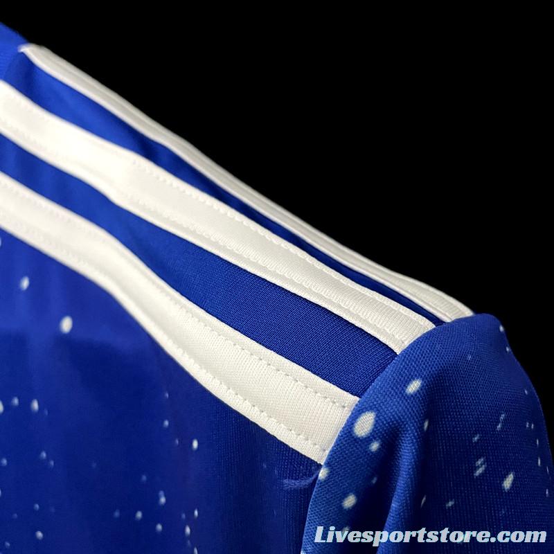 22/23 Cruzeiro Home Soccer Jersey