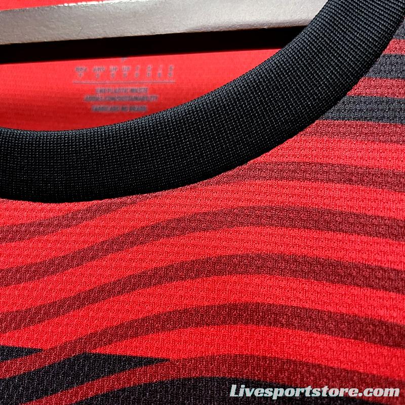 22/23 Flamengo Home  Soccer Jersey