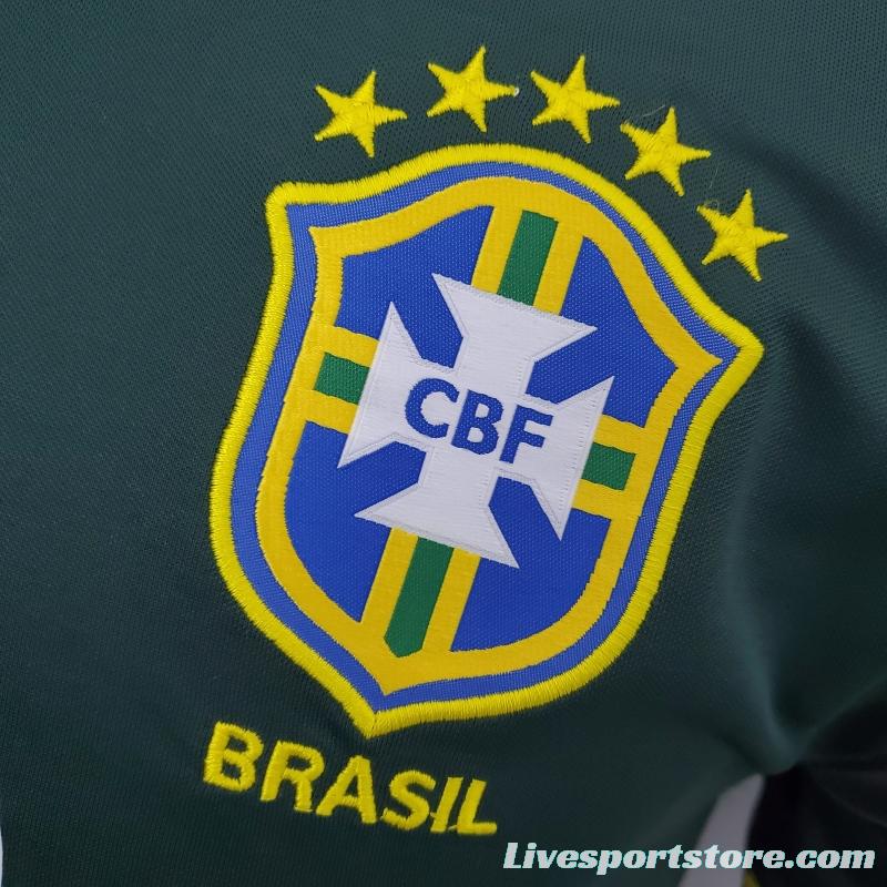 2022 POLO Brazil Pre-match Dark Green