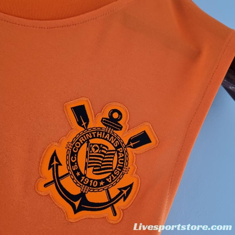 22/23 Corinthians Vest Pre-match Training Orange