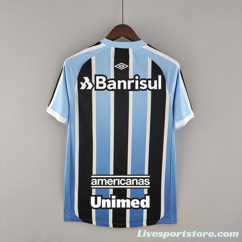 22/23 All Sponsors Gremio Home  Soccer Jersey