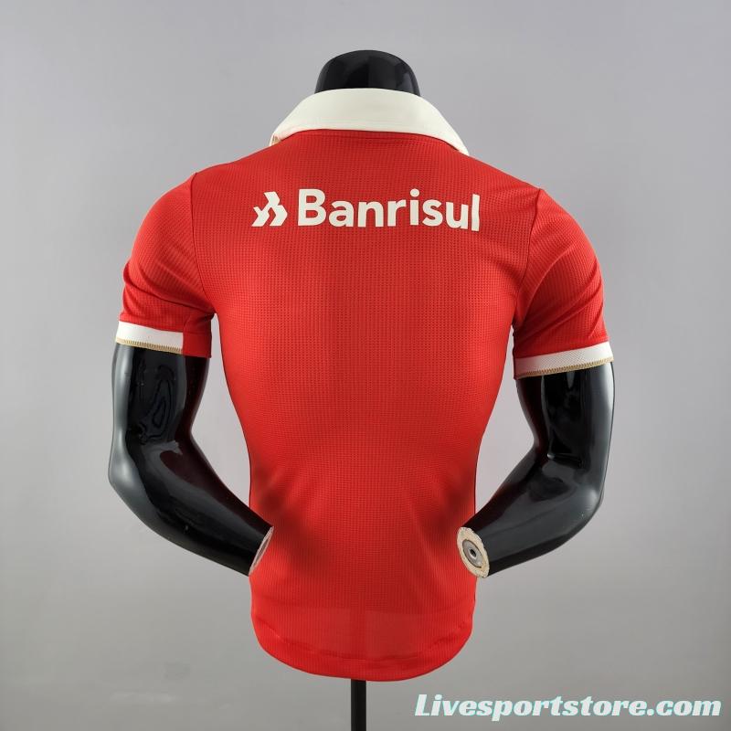 Player Version 22/23 Internacional Home  Soccer Jersey