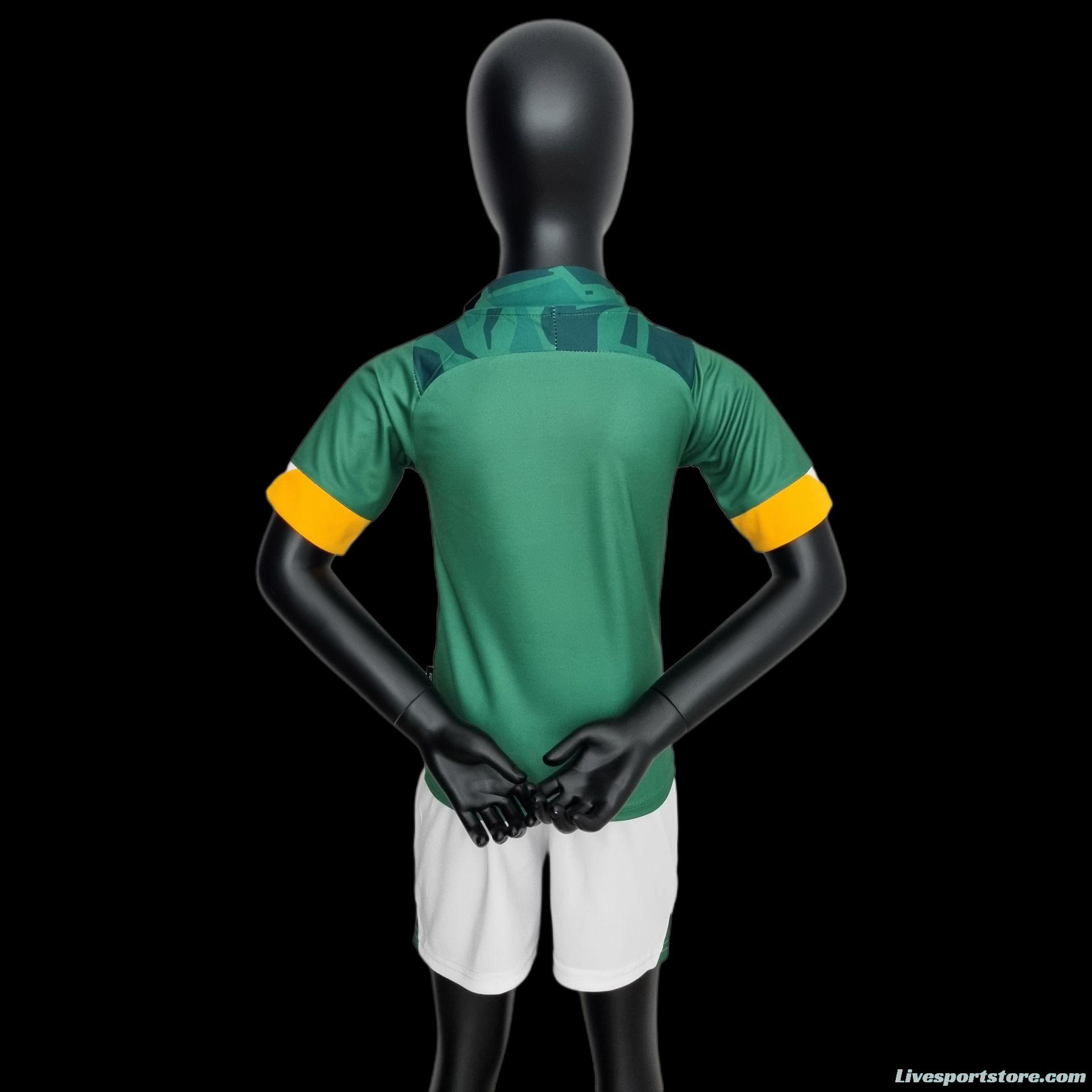 2022 Ireland Kids Home  16-28 Soccer Jersey