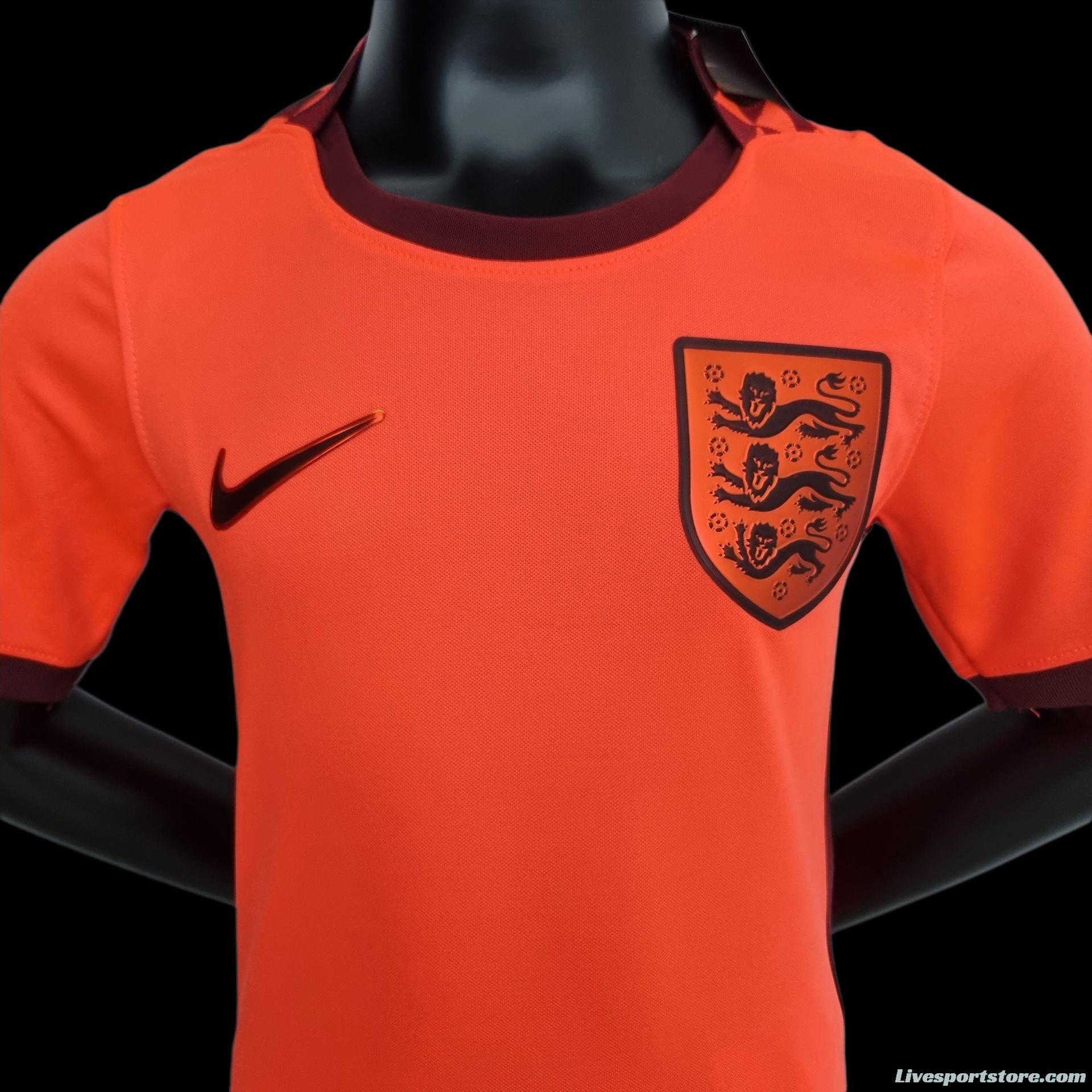 2022 England Kids Away  16-28 Soccer Jersey