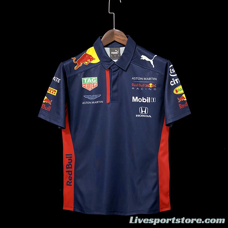 F1 Red Bull Royal Blue POLO 