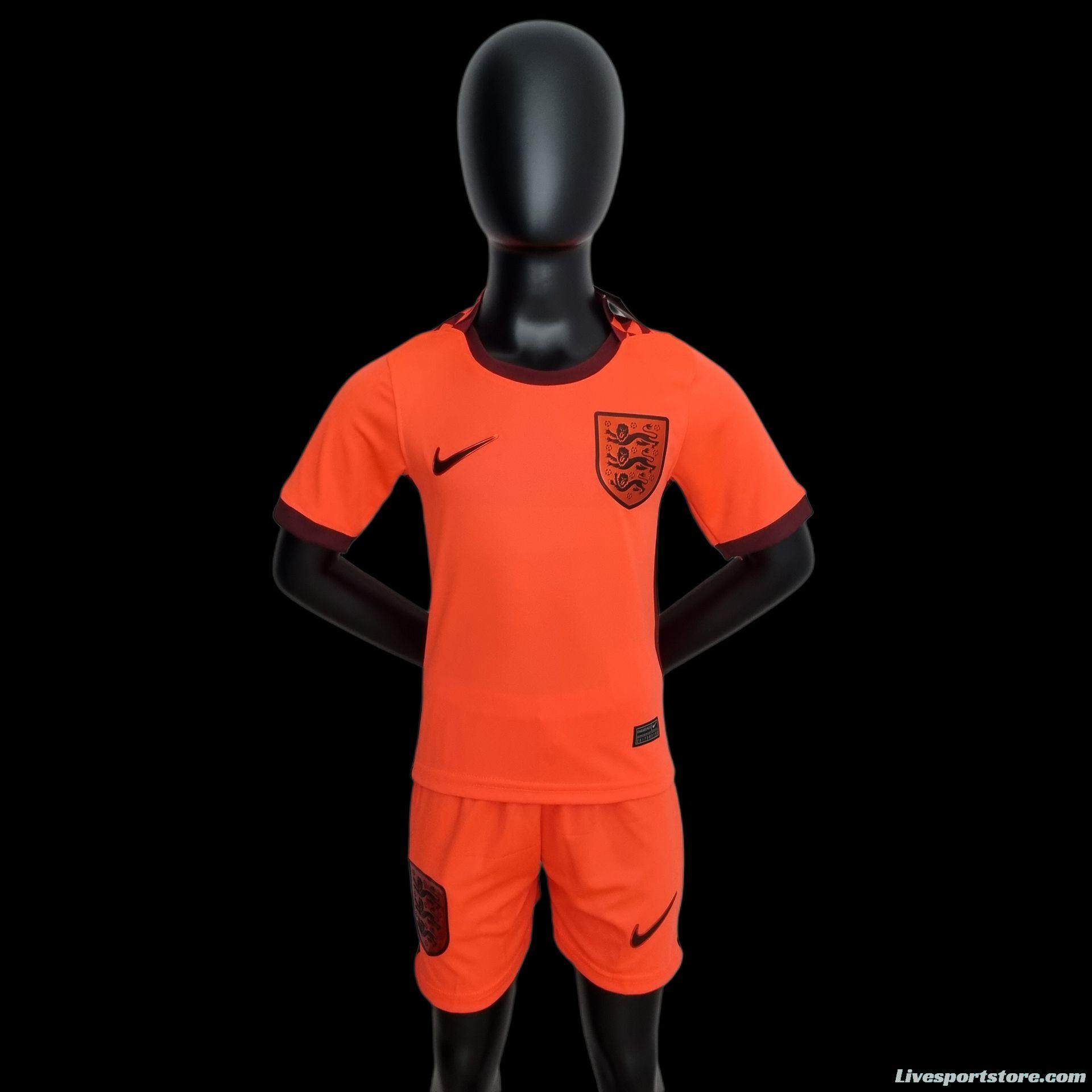 2022 England Kids Away  16-28 Soccer Jersey