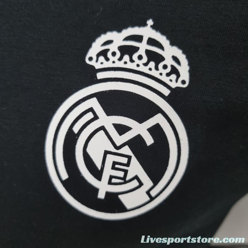 22/23 Real Madrid Y3 Black T-Shirts #0055