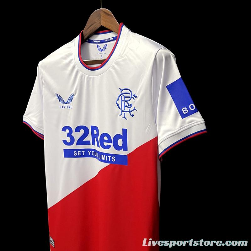 22/23 Rangers Away Soccer Jersey