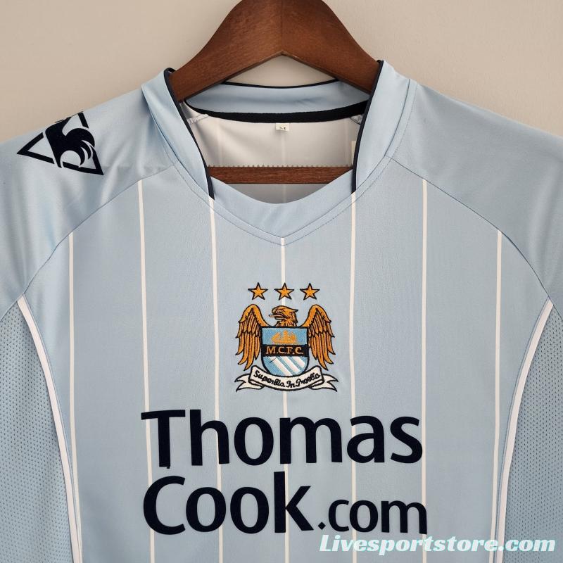 Retro 08/09 Manchester City Home Soccer Jersey