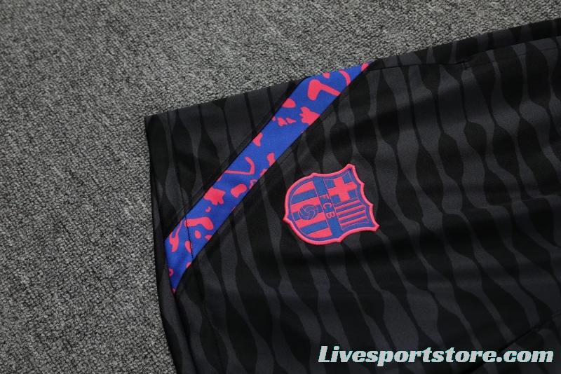 22/23 Barcelona Black Pre-match Training Jersey Vest