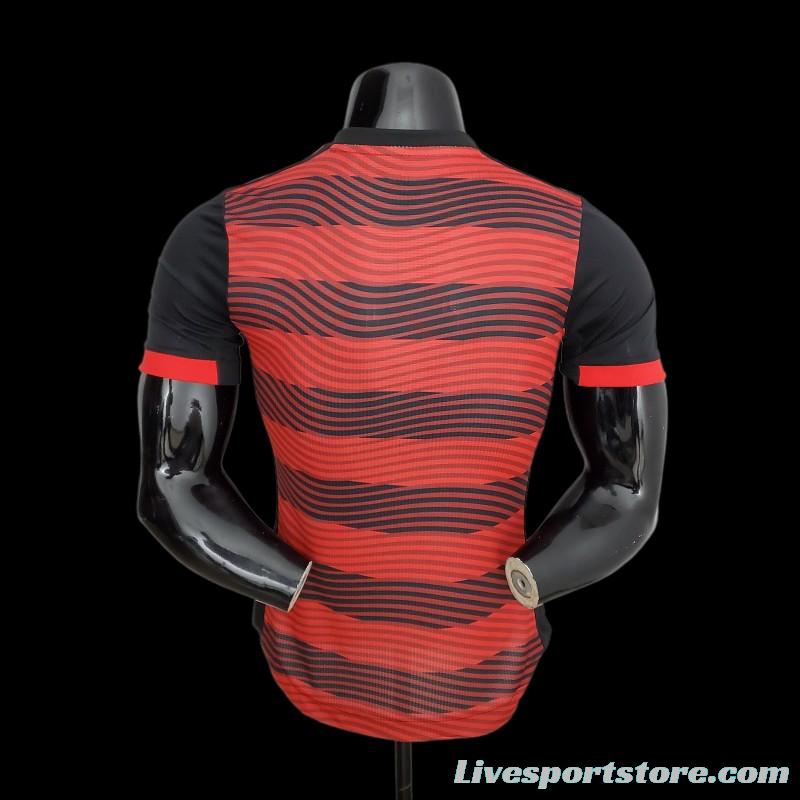 Player Version 22/23 Flamengo Home Soccer Jersey