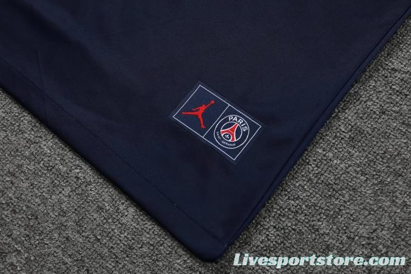 22/23PSG Royal Blue Red Bar Pre-match Training Jersey Vest