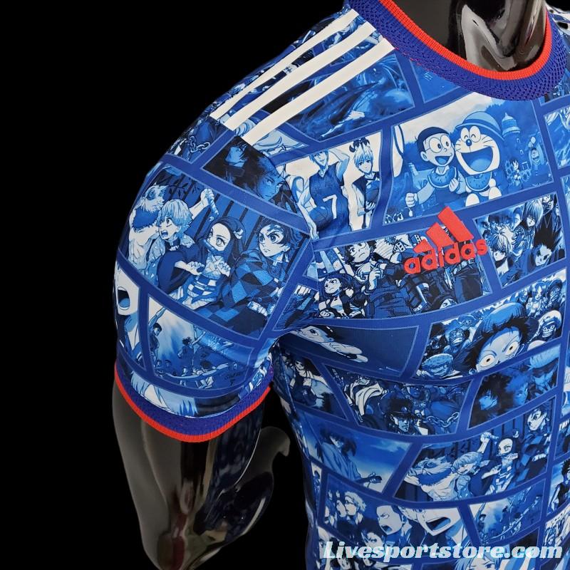 2021 Japan Commemorative Edition Blue Jersey