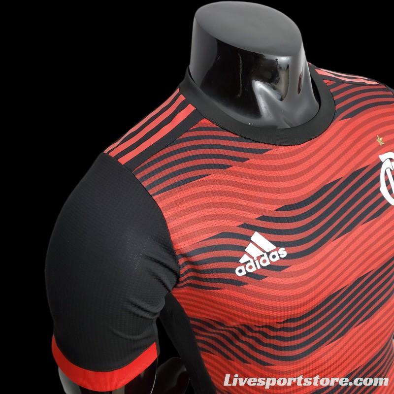 Player Version 22/23 Flamengo Home Soccer Jersey