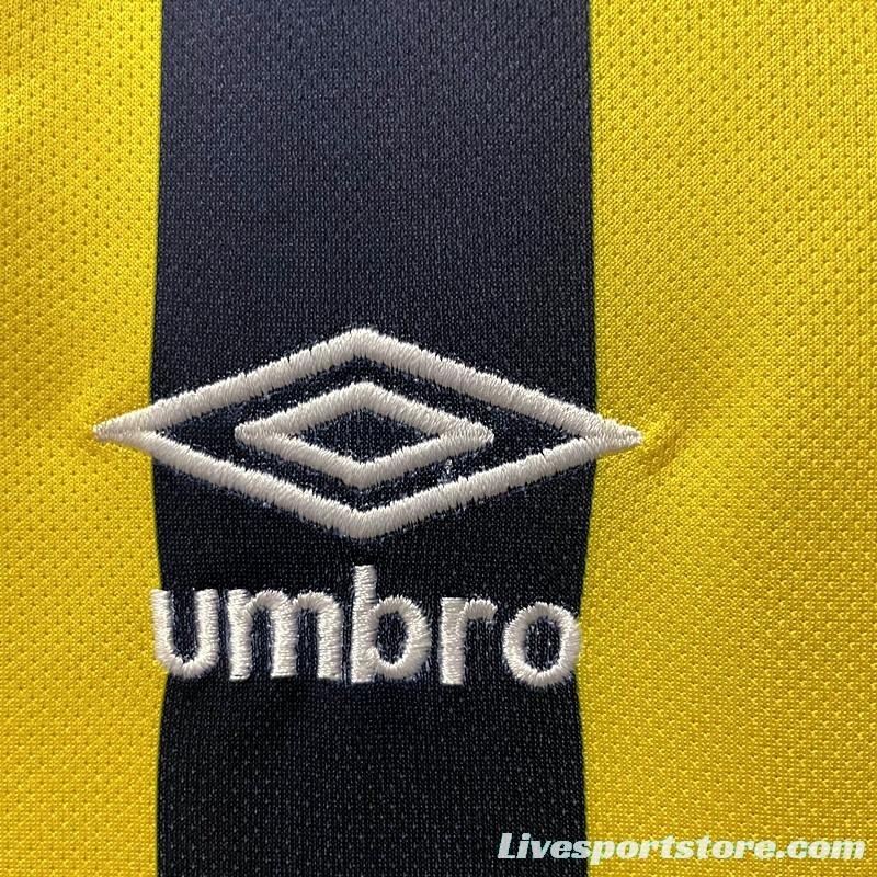 22/23 Rosario Central Home Soccer Jersey