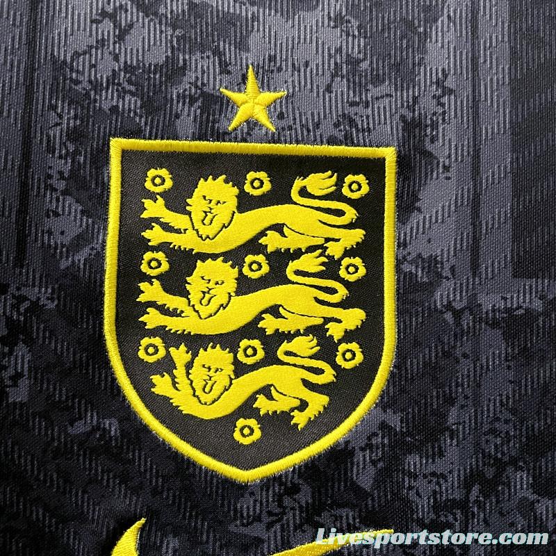 2022 England Pre-match Training Jersey Black