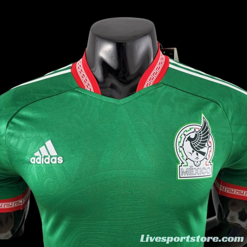 Player Version 2022 Mexico Special Edition Green Jersey