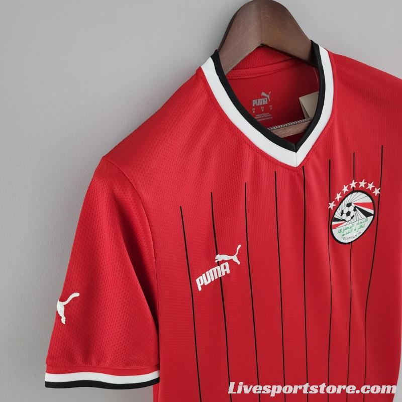 2022 Egypt Home Soccer Jersey