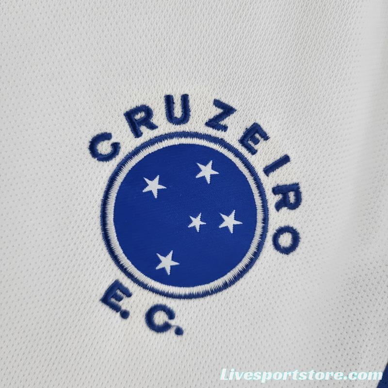 22/23 Women Cruzeiro Away Soccer Jersey