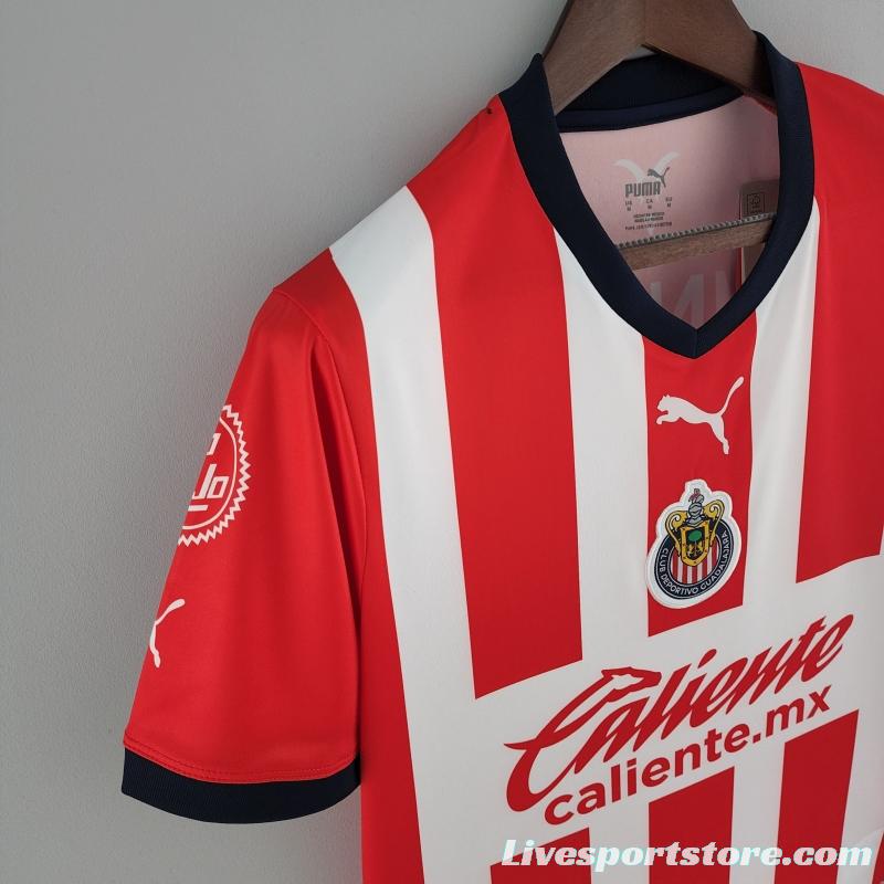 22/23 Chivas Guadalajara CD Home Soccer Jersey